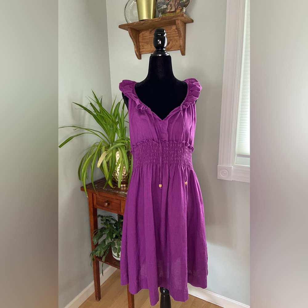 Nine West Linen Dress Size S